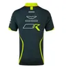 2022 Новая футболка F1 Formula-One половина рукава Polo Quick Dry Suit Team Suit Custom Официальный и тот же стиль319W