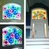 Piastra da parete a LED multicolore temporanea piccola per decorare l'illuminazione per interni di lampade per interni