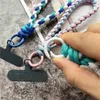 Hücre kayışları Takılar El Strap Weave Anahtarlar için Bilek Kayışı Anahtarlar Renkli Cep Telefonu Takılabilir Cep Telefonları Zinciri için Taşınabilir Aksesuarlar Zincir