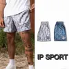 Vêtements de mode de créateurs Summer IP American Basketball Shorts Sports Fitness Quatre points moins que le genou Mesh Séchage rapide Respirant Beachwea