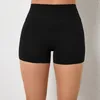 Shorts pour femmes été Sport et loisirs taille haute femmes Gym Yoga vêtements d'entraînement rouge noir cyclisme Fitness Leggings courts pantalons dames