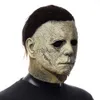 Masques de fête 2022 Halloween se termine Michael Myers Masque d'horreur Cosplay Bloody Creepy Demon Killer Latex Casque Party Carnival Costume Props J230807