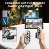 Bär fodral för Nintendo Switch New Switch OLED CONSOLE - Svart Skydd Hard Portable Travel Case Case Shell Pouch med fickor för tillbehörspel