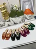 Classic designer slippers, women's sandals, beach latest fashion, leisure, comfortable, dust bag 35-43 PD9K