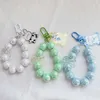 Cell Straps Charms Crystal Love Heart Hanging Ring for Mobile Lanyard Strap Anti-Lost Bracelet for Keychain Cell Chain