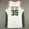 Kevin Durant Supersonic Basketball Jersey Seattle Gary Payton Shawn Kemp M Reliobraz rojo Amarillo verde blanco Tamaño negro