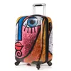 Suitcases Abstract Art! 20 Inch Rolling Luggage Original Fashion Trolley Suitcase Carry On Travel Luxury Valise