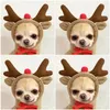 Dog Apparel Legendog Fashion Pet Clothes Elk Horn Hat Cotton Velvet Cloak Year Hooded Coat Small Dogs Festival