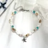 Nuove cavigliere turchesi irregolari per le donne Summer Beach Star Ciondolo catena del piede Ragazze Bracciale alla caviglia Accessori Regalo amico