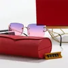 Modedesigner ram solglasögon för män och kvinnor vilda utomhusgatan fotografering solglasögon för förare solglasögon