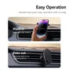 Selfie Monopods Baseus Car Phone حامل Gravity Auto Restative in Air Vent Silicone Stand for 14 Mobile Support 230804