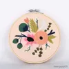 Китайские товары DIY untuk pola Bunga dicetak Set silang Gfit
