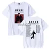 Men's T-Shirts Keshi Hell Black Tour 2023 Merch T-shirt Crewneck Short Sleeve Tee Harajuku Streetwear Women Men's Tshirt Fashion Clothes J230807