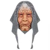 Party Masks CGMGTSN Old Man Cosplay Costume Mask Realistic Mormor Mormor Latex Mask Full Head Helmet For Adults Halloween Props J230807