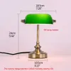 Retro mini Desk ögonskydd LED G9 Bank Desk Light Bedroom Bedside Coffee Shop Office Bar Table Cafe Decorative Table Lamp HKD230807