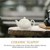 Dinnerware Sets Tea Set Retro Ceramic Household Ware Portable Teapot Traditional Small Kettle Chinese Style