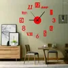 Orologi da parete Creativo Frameless Fai da te Orologio Decal Home Silenzioso Soggiorno Ufficio Decorazione Design moderno