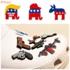 Hybkuaji Custom America Style Cro C But Charms Hurtowe buty Dekoracje PVC Bugi na buty