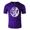 Мужские рубашки Lion Line Art o Nece Cotton Rush Men Men and Woman Unisex Лето с коротким рукавом спроектировано простой стиль повседневная футболка M01028