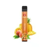 Authentic Sunfire TPD 700 Puffs Pen de vape jetable 2 ml Préfaisé 10 saveurs enregistrées 0mg 20mg 30mg 50mg E cigarettes 550mAh