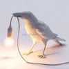 LED-Harz-Glücksvogel-Tischlampe, italienische Designer-Nachtschreibtischlampen für Wohnzimmer, Schlafzimmer, Heimdekoration, Wandleuchte, Nachttischlampe HKD230807