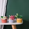 Planters Pots Pot Bunga Pot Bunga Tanaman Berair Indah Kombinasi Pot Sederhana Desktop Kantor Berkebun