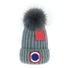 Canada Cappelli per uomo Goose Womens Caps Designer Beanie Ball Top Cappello lavorato a maglia di lana con consistenza morbida Tutto caldo Cappello di lana taglia con polvere BaumLH #
