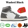 New 1s Basketball Shoes Men Women Jumpman 1 Sports Sneakers Chicago Lost and Found Lucky Green Patent Bred True Blue SE Space Jam Light Smoke Grey Mens Womens Trainers