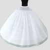 Große breite 6 Reifen 2 Schichten Tüll lange Hochzeit Frau Petticoats für Quinceanera Kleid elastische Taille Krinoline für Braut Ballkleid298A