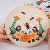 Chinese Products Bee Series bordir menjahit bordir DIY lukisan Cross Stitch semi-selesai tanpa R230807