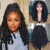 Outros itens de beleza de saúde Butterfly Locs Hair de crochê Peruca de renda cheia com cabelos para mulheres para mulheres LOCs falsos de mão -de -obra