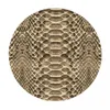 Table Cloth Modern Round Cover Stretch Tablecloth Snake Skin Texture Home Decorative