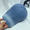 Bonés Bola Moda Coreana Tie-dye Letra Bordado Boné De Beisebol Feminino Primavera E Verão Casual Versátil Macio Top Hole Masculino Sun Gorras