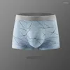 Unterhosen Männliche Höschen Baumwolle Herren Unterwäsche Boxer Atmungsaktiv Mann Boxer Gedruckt Bequeme Shorts Männer L-4XL