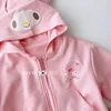 Jassen 4 9 Jaar Kinderen Meisjes Leuke Cartoon Zip Up Lange Mouwen Lente Jas Kinderen Uitloper Tops Katoen herfst Hooded Jassen 230807