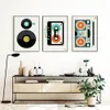 Tape Record Deck Canvas Painting Cassette Player Pop Posters And Print Art Wall Music Modern Game Boy Room Wall Decor Wo6