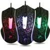 Mouse LED colorati Mouse da gioco per computer Professionale Ultra-preciso per Dota 2 LOL Gamer Mouse Ergonomico 2400 DPI USB Wired Mouse X0807