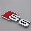 20 шт. Лот 3D Metal S3 4 5 6 наклейки для Audi Chrome Badges Emblers Bumper Sticker