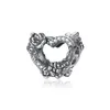 Heißer Verkauf Mode 925 Silber Liebeszauber Freundinnen Schmuck Geschenk herzförmige Perlen DIY passen Pandora Anhänger Armbänder Designer Halsketten für Frauen