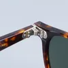 Lunettes de soleil marque japonaise optique 332 acétate tortue Uv400 lunettes hommes concepteur à la main luxe lunettes rondes pour femmes
