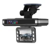 Strumento rilevatore radar per auto Allarme vocale russo inglese 2 in 1 Rilevatori radar DVR Camera305B