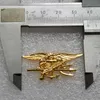 Pinki broszki antyczne rzemiosła Stany Zjednoczone Navy Seals Emblem Odznaka metalowa broszka broszka