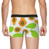 Underbyxor Tropical Fruit Papaya Man's Boxer Briefs Party mycket andningsbara underkläder högkvalitativa tryck shorts presentidé