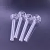 100pcs Super Thick Pyrex Glass Oil Burner Pipe Tubo di grande spessore Tubo di vetro Oil Nail Pipes Cheapest
