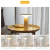 مصباح طاولة LED أزياء غرفة نوم قابلة للقراءة من غرفة جمالية الديكور محمول USB قابلة لإعادة الشحن أضواء ليلية هدية HKD230807