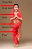 BASE Wear Girl Kids Belly Dancing Costume Oriental Dance Costumi Dancer Abiti per 4 pezzi/set
