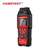 Fuktmätare Habotest HT632 Digital träfuktmätare Väggvatten Tester Fuktighet Mätare Två stift Hygrometer Betong Cement Brick Detector 230804