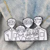 Pins Brooches Ouran High School Host Club Enamel Pin Anime Pins Gift Manga Briefcase Badges on Backpack Brooch for Clothes Brooches HKD230807