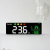Noise Meters Noise Measuring Instrument Digital Decibel Sound Meter Temperature Meter Humidity Meter 3in1 Detector Indoor Wall Mounted Tester 230804