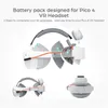 VR AR Accessorise BOBOVR P4 Battery Dock Compatible with Pico 4 Pico4 pro Extended Enhanced Upgrade Back Cushions VR Accessories 230804